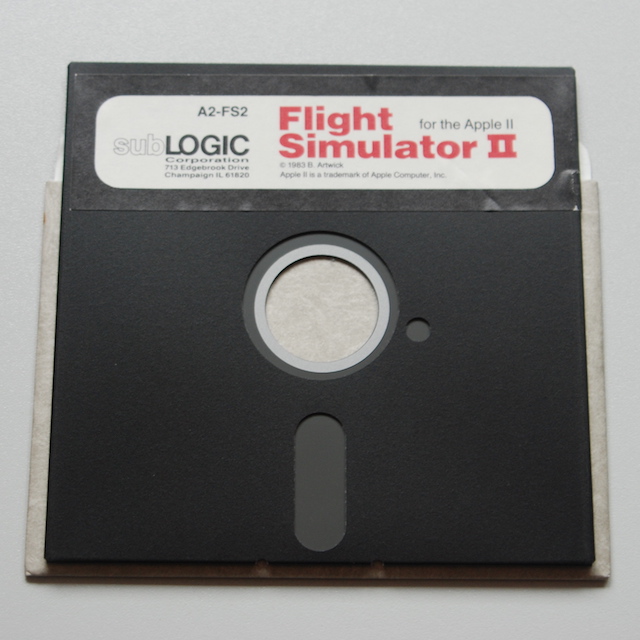 Flight Simulator II für Apple II von subLOGIC